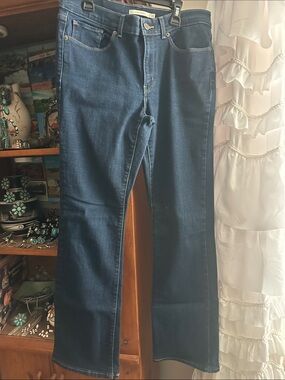 Signature by Levi Strauss Dark Blue Bootcut Jeans